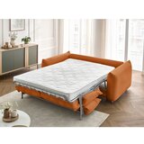 Bobochic Paris Oranžna raztegljiva sedežna garnitura 214 cm Ernest – | Shoptok.si