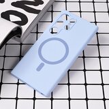 Torbica Magsafe Pure color za Samsung S928B Galaxy S24 Ultra svetlo plava Cene