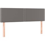 s oprugama i madracem sivi 140x200 cm od umjetne kože | shoptok.hr