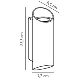 Nordlux Spoljašnje zidno svetlo NICO 2xGU10/35W/230V IP54 antracit | Eponuda.com