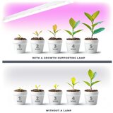  LED světlo za montažu ispod kuhinjske jedinice za uzgoj biljaka GROWLY 2xLED/8,5W/230V belo | Eponuda.com