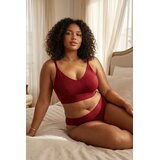 Trendyol Ženski top Tbbss23Cw00001, Bordo Cene