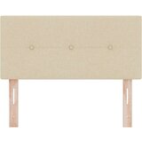  LED vzglavnik s gumbi, krem, 80 cm, tkanina, (22052347) | Shoptok.si