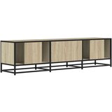 vidaXL TV ormarić Sonoma hrast 160x35x41 cm Konstruirano drvo i metal | shoptok.hr