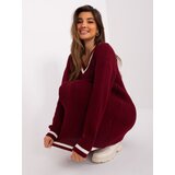 BADU Dress-BA-SK-8023-1.29X-burgundy | Shoptok.si