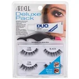 Natural Demi 120 odtenek Black darilni set umetne trepalnice 2 para + lepilo za trepalnice Duo 2,5 g + aplikator 1 kos