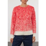 Trendyol Red Soft Textured Patterned Knitwear Sweater | shoptok.hr