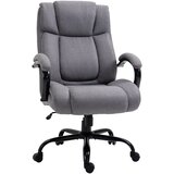 Vinsetto pisarniški stol poliester 80D x 72,5Š x 110–118V cm Svetlo siva, (5000242846) | Shoptok.si