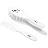 BabyOno Četka i češalj za kosu-soft, bijela | shoptok.hr