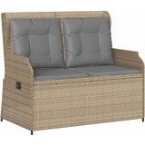  Vrtna klupa s jastukom Bež Poli ratan | shoptok.hr