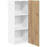 vidaXL Viseča omarica s polico Riga Umetni hrast 40 x 31 x 100 cm | Shoptok.si