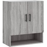  Zidni ormarić boja hrasta sonome 60x31x70 cm konstruirano drvo Siva | shoptok.hr