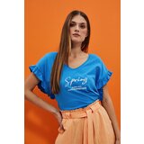 Marisse Women's T-Shirt L-Ts-4078 Fresh Blue | ePonuda.com
