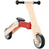 vidaXL Dječji romobil 2-u-1 crveni | shoptok.hr