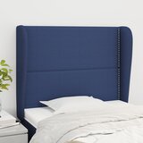  Uzglavlje s ušima plavo 93x23x118/128 cm od tkanine | shoptok.hr