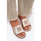S. BARSKI Women's Sandals On A Flat Heel With Decoration | Shoptok.si