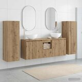  Set namještaja za kupaonicu 5 kom. Hrast artisan | shoptok.hr