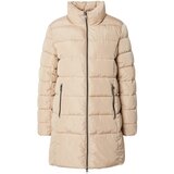 Only Prehodna jakna 'ONLNEWLINA' temno bež | Shoptok.si