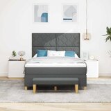  Krevet s opruga kutije Tamno siva 190 x 140 cm tkanina | shoptok.hr