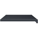  Prozorska klupčica Antracit s drvenim uzorkom 80 x 40 x 4,5 cm | shoptok.hr