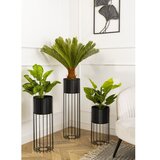 Metalna saksija LOFT 55x20 cm crna | Eponuda.com