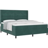 vidaXL Postelja Box Spring z Matracem Temno Zeleno 180x200 cm Žamet, (22050986) Cene