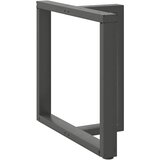  Noge za blagovaonski stol T-oblika 2 kom antracit 80x35x(72-73) cm čelik | shoptok.hr
