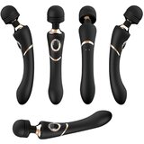 CLEOPATRA Secret Pleasures Wand Massager Black Cene