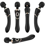 Secret Pleasures Wand Massager Black