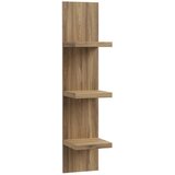 Hom`in regalna polica 30/135/29,6 cm barve hrasta | Shoptok.si