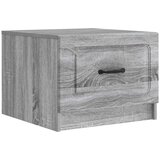  Klubska miza Siva Sonoma 49 x 50 x 37 cm Inženirski les, (5000295429) | Shoptok.si