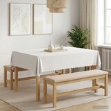  Tkanina za stol Pravokutni Bijela 110 x 140 cm | shoptok.hr