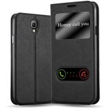 Cadorabo Samsung Galaxy NOTE 3 NEO v črni komet - Zaščitni ovitek z magnetnim zapiranjem, stoječo funkcijo in 2 okencema za gledanje, (20550855) | Shoptok.si
