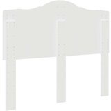 vidaXL uzglavlje s uzglavljem bijelo 135 cm konstruirano drvo | shoptok.hr