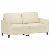 Maison Chic Dvosed kavč - Sofa - Kanape krem 140 cm umetno usnje, (21726997) Cene