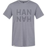 HANNAH Men's T-shirt GREM steel gray mel (black) Cene