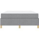  Krevetna konstrukcija Svijetlo siva 140 x 190 cm tkanina | shoptok.hr