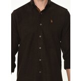 Dewberry G715 MEN'S SHIRT-BROWN | shoptok.hr