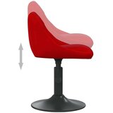  Barski stolac crvena boja vina baršunasti | shoptok.hr
