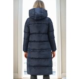 Dewberry Z6772 SHORTENABLE LADIES COAT-NAVY-1 | Shoptok.si