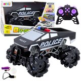  Policijski kamionet na daljinsko upravljanje sa funkcijom prskanja Police - crni | Shoptok.si