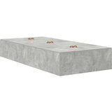  Postelja Siva beton Beton Enojna Vzdržljiva | Shoptok.si
