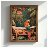 WALLXPERT AI178 Dekorativna Slika u Ramu od MDF-a, Višebojna WALLXPERT AI178 Dekorativna Slika u Ramu od MDF-a, Višebojna Slike