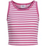 JJXX Top 'JXFALLON' roza / bela | Shoptok.si