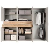 Modern Living Omara Za Oblačila Lumio, Kašmir, Barva Hrasta | Shoptok.si
