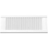 vidaXL Vrata za omarico z letvicami 2 kosa bela 69x29,5 cm | Shoptok.si