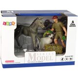 Animal Figurine Set Horse Grey Hare Farmer | shoptok.hr