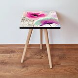 Hanah home klub sto Shp300, 35x42x35 cm, Šareni | ePonuda.com