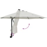 Suncobran s nogom Pijesak Poliester Aluminij Velik Sklopivi | shoptok.hr