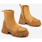 Resti Women's flat heeled boots in camel Leffoi | Shoptok.si